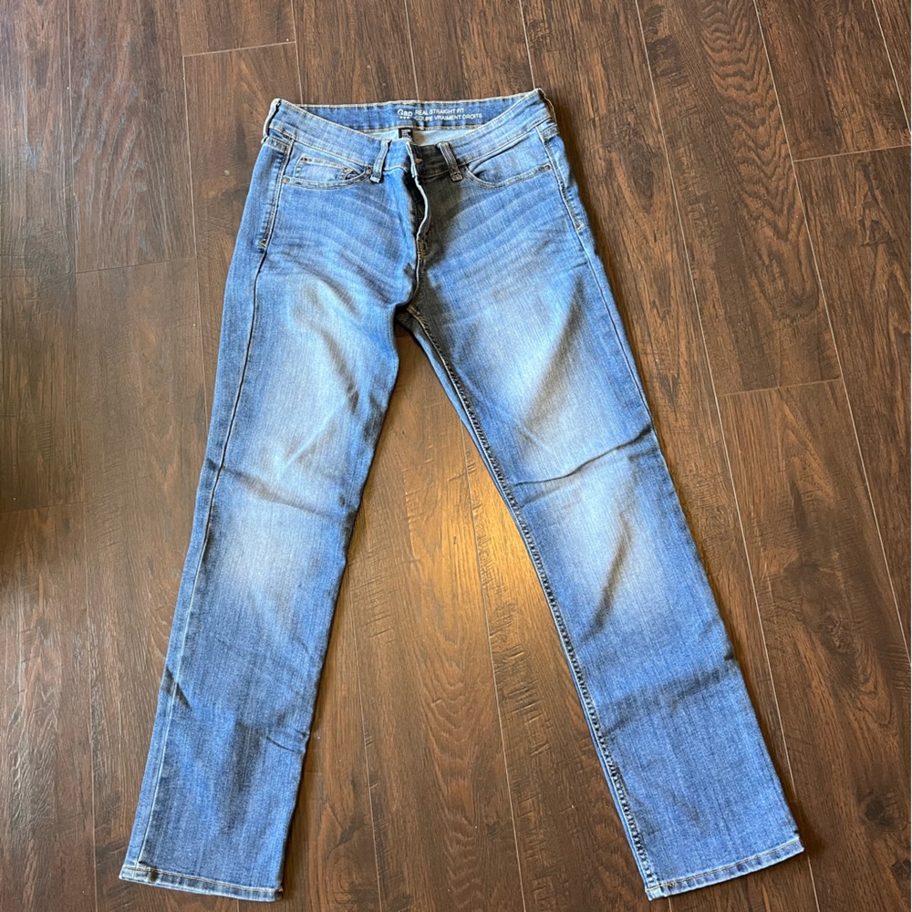 Gap straight fit skinny jeans size 8/29